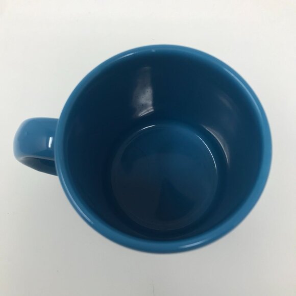 Waechtersbach Guggenheim Bilbao Pig Blue Coffee Cup Mug Made in Spain - Picture 7 of 9